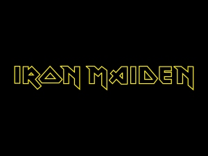 Iron Maiden logo wallpaper