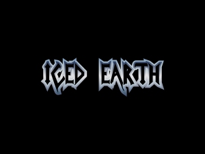 iced earth logo wallpaper